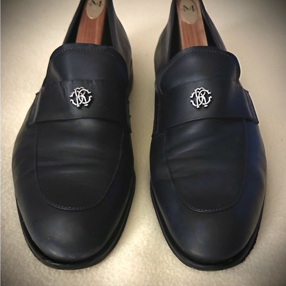 Roberto Cavalli Blue Loafer RARE Men’s size 11  US / 44.5 EU VINTAGE - Picture 2 of 9